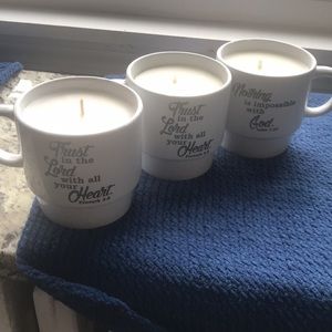 House made set of 3 candles